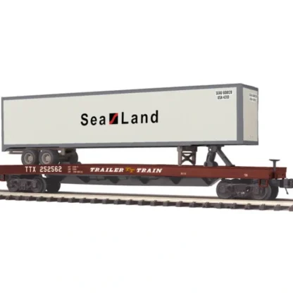 Trains | MTH 20-98863 O TT Flatcar w/48' Trailer - Your Source for Gaming Essentials