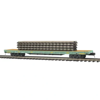 Trains | MTH 2095145 O Union Pacific 60' Flat Car with 4 ScaleTrax 10" Straights - Your Source for Gaming Essentials