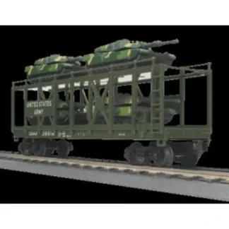 Trains | MTH 3076560 O US Army Auto Carrier w/Mini Battle Tanks - Your Source for Gaming Essentials