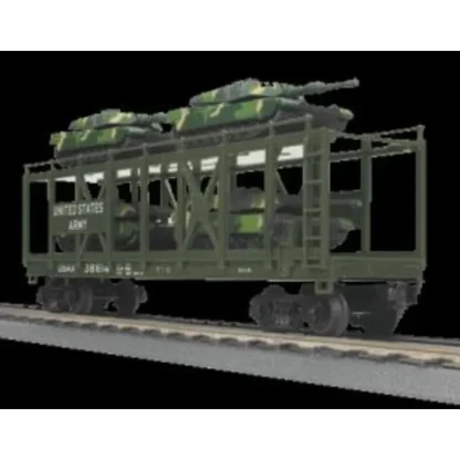 Trains | MTH 3076560 O US Army Auto Carrier w/Mini Battle Tanks - Your Source for Gaming Essentials