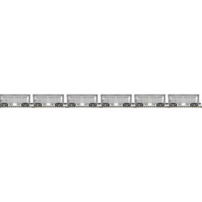 Trains | MTH 20-90802-0 O Western Maryland PS-2 Hopper Car Set (Set of 6) - Your Source for Gaming Essentials