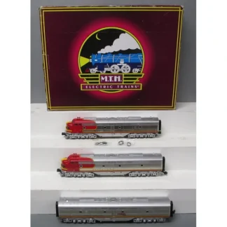 Trains | MTH 20-20355-1 Santa Fe E-8 ABA Diesel Engine Set w/Proto-Sound 3.0 #80/81/80A - Your Source for Gaming Essentials