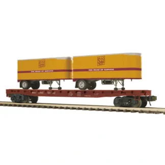 Trains | MTH 20-98819 SOO Line Flat Car w/2 pups - Your Source for Gaming Essentials