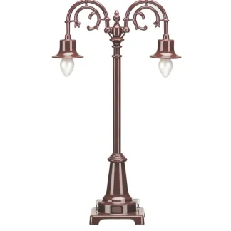 Trains | MTH 30-1066 Standard Gauge #54 Die-Cast Brown Street Lamp Set (Pack of 2) - Your Source for Gaming Essentials