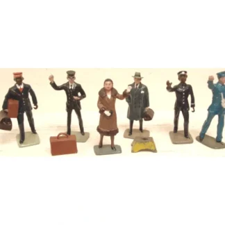 Trains | MTH 10-4016 Standard Gauge #550 Die-Cast Station Figure Set (Set of 6) - Your Source for Gaming Essentials