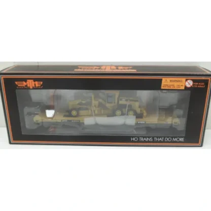 Trains | MTH 80-98023 TTX HO Scale 60' Wood Deck Flat Car w/163H Motor Grader - Your Source for Gaming Essentials