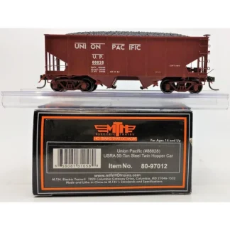 Trains | MTH 80-97012 Union Pacific HO Scale USRA 55-Ton Steel Twin Hopper Car #88828 - Your Source for Gaming Essentials