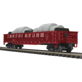 Trains | MTH 20-98957 Western Maryland Gondola Car w/Coil Steel Load - Your Source for Gaming Essentials
