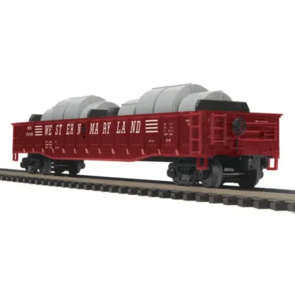 Trains | MTH 20-98957 Western Maryland Gondola Car w/Coil Steel Load - Your Source for Gaming Essentials
