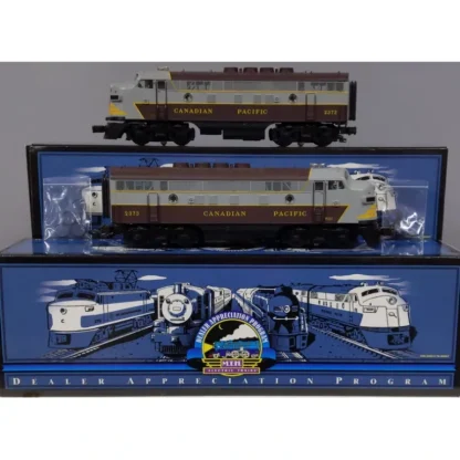 Trains | MTH 20-80001B Canadian Pacific Premier F-3 AA O Gauge Diesel Set w/PS1 EX/Box - Your Source for Gaming Essentials