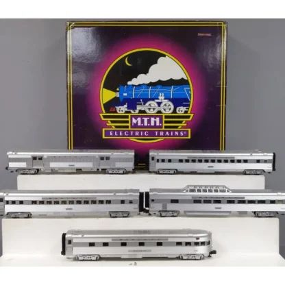 Trains | MTH O Santa Fe 70' Streamlined Passenger Car Set (Set of 5) VG - Your Source for Gaming Essentials