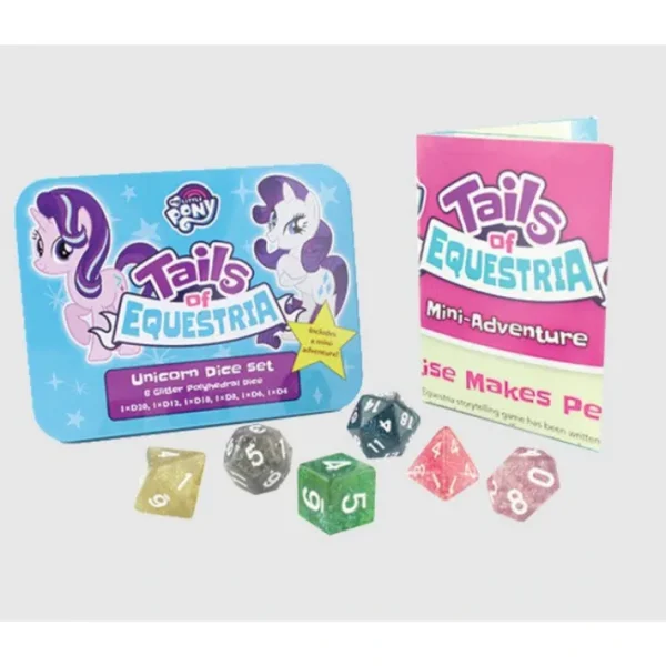 My Little Pony Tails of Equestria Dice Set - Unicorn - Your Source for Gaming Essentials Discount