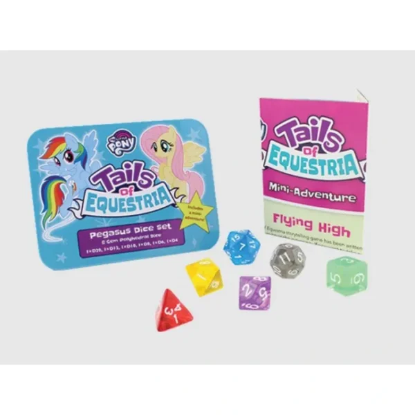 My Little Pony Tails of Equestria Dice Set - Pegasus - Your Source for Gaming Essentials Sale