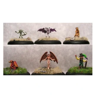 Mystical Familiars 2 Each of 6 Familiars #17-011 Classic Ral Partha Metal Minis - Your Source for Gaming Essentials Discount