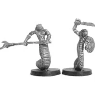 Naga Guardian Warriors (2) #06-002 Classic Ral Partha Fantasy RPG Metal Figure - Your Source for Gaming Essentials Best Sale