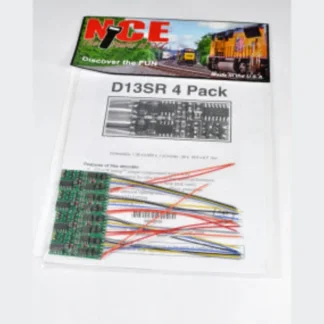 Trains | NCE 0101 D13SR HO Decoder Package (4) - Your Source for Gaming Essentials