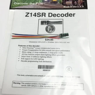 Trains | NCE 0129 Z Z14SR Wired Decoder 4-Function 1-Amp - Your Source for Gaming Essentials