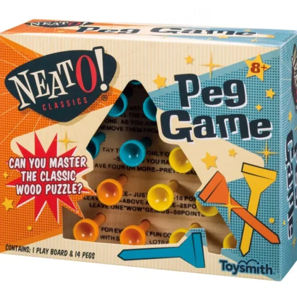 Neato Classics Wooden Peg Game Puzzle - Your Source for Gaming Essentials Discount