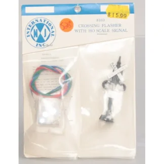 Trains | NJ International 8109 HO Flasher & Crossbuck - Your Source for Gaming Essentials