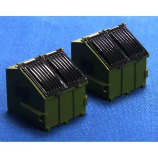 Trains | NJ International 6601 HO Scale 8 Yard Trash Container w/Opening Lids - Your Source for Gaming Essentials