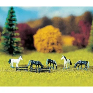 Trains | Noch 43750 Horses & fence - Your Source for Gaming Essentials