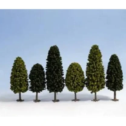 Trains | Noch 48600 TT Two Tone Deciduous Trees 2.5"-4.3 - Your Source for Gaming Essentials