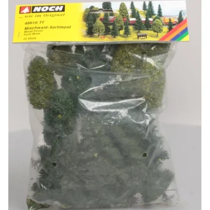 Trains | Noch 48610 TT Two Tone Mixed Forest Trees 3.1"-5.1 - Your Source for Gaming Essentials