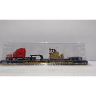 Trains | Norscot 55416 1:87 Peterbilt 389 W/Trail King Lowboy Trailer & Load CAT D5M - Your Source for Gaming Essentials