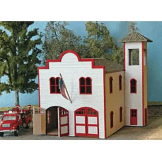 Trains | NortheasterN Models 40023 N Springfield Fire Station Kit - Your Source for Gaming Essentials
