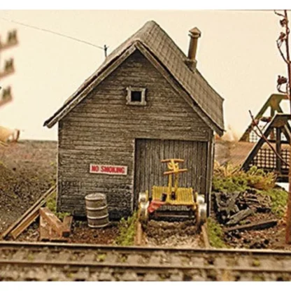 Trains | Northeastern Scale Models 30004 N Motor Car Shed Kit - Your Source for Gaming Essentials