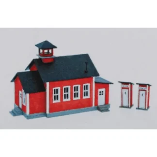 Trains | Northeastern Scale Models 30034 One-Room Schoolhouse w/2 Privies - Your Source for Gaming Essentials