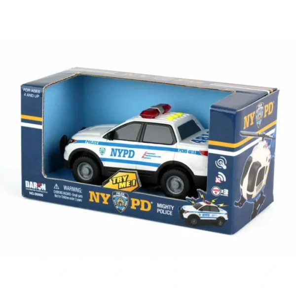 NYPD Mighty Police Car Toy with Light and Sound - Your Source for Gaming Essentials Online