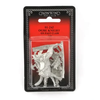 Ogre Knight/Reptile Mount #01-243 Classic Ral Partha Fantasy RPG Metal Figure - Your Source for Gaming Essentials Store