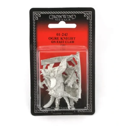 Ogre Knight/Reptile Mount #01-243 Classic Ral Partha Fantasy RPG Metal Figure - Your Source for Gaming Essentials Store