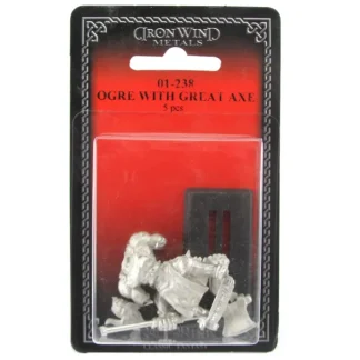 Ogre with Great-Axe #01-238 Classic Ral Partha Fantasy RPG Metal Figure - Your Source for Gaming Essentials Shop