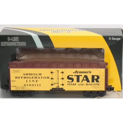 Trains | O-Line 140 Armour Meat Reefer #6193111 - Your Source for Gaming Essentials