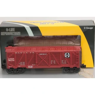 Trains | O-Line 102 AT&SF Stock Car #601114 - Your Source for Gaming Essentials