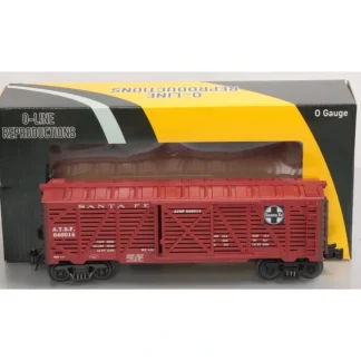 Trains | O-Line 101 AT&SF Stock Car #646014 - Your Source for Gaming Essentials