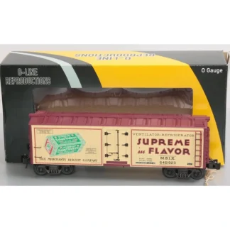 Trains | O-Line 125 Merchants Biscuit Reefer #6461923 - Your Source for Gaming Essentials
