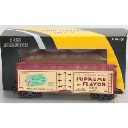 Trains | O-Line 125 Merchants Biscuit Reefer #6461923 - Your Source for Gaming Essentials
