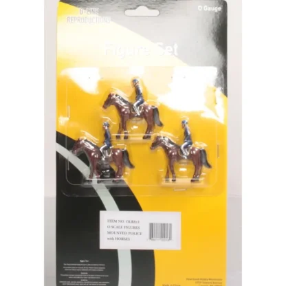 Trains | O-Line 811 Mounted Police & Horses Figure Set (Set of 3) - Your Source for Gaming Essentials