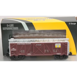 Trains | O-Line 120 Northern Pacific Stock Car #601852 - Your Source for Gaming Essentials