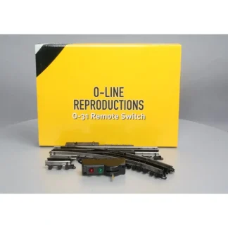 Trains | O-Line 604 O O31 SnapTrack Right Hand Remote Switch Turnout - Your Source for Gaming Essentials