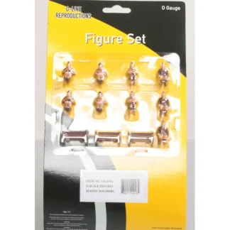 Trains | O-Line 804 Seated Soldiers & Benches Figure (Set of 12) - Your Source for Gaming Essentials