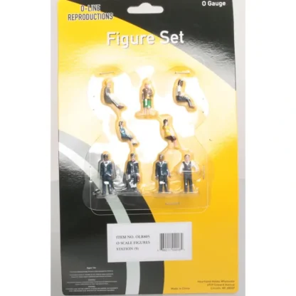 Trains | O-Line 805 Station Sitting and Standing Figure Set (Set of 9) - Your Source for Gaming Essentials