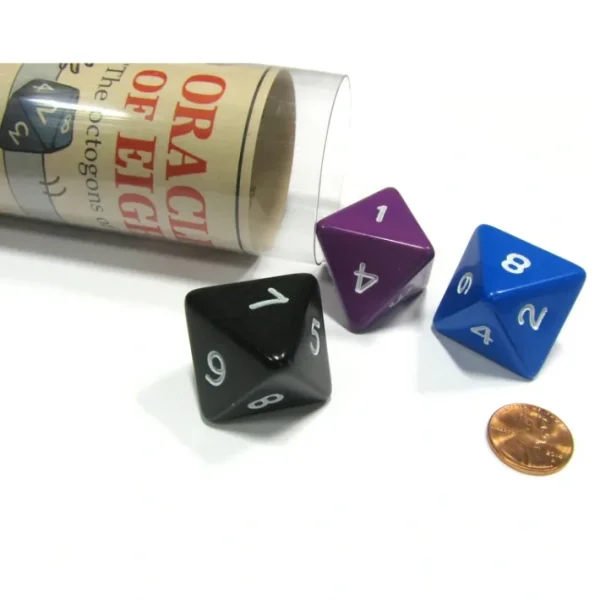 Oracles of Eight Fate Fortune Telling Dice Die Game RPG D&D Board Game Fun - Your Source for Gaming Essentials Outlet