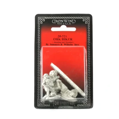 Orc Biker Standing and Mounted #20-521 Shadowrun RPG Metal Ral Partha Figure - Your Source for Gaming Essentials Hot