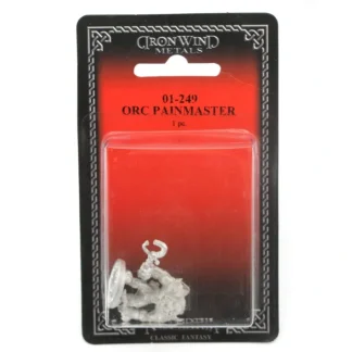 Orc Pain Master #01-249 Classic Ral Partha Fantasy RPG Metal Figure - Your Source for Gaming Essentials Store