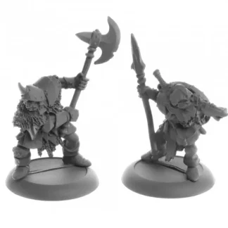 Orc Warriors (2) #04072 Dark Heaven Legends Unpainted Metal Figures - Your Source for Gaming Essentials Store