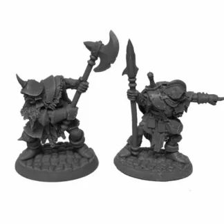 Orcs of the Ragged Wound Leaders (2) 07014 Bones USA Unpainted Plastic Miniature - Your Source for Gaming Essentials Flash Sale
